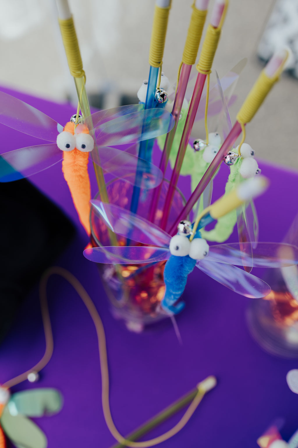Dragonfly Cat Teaser Wand