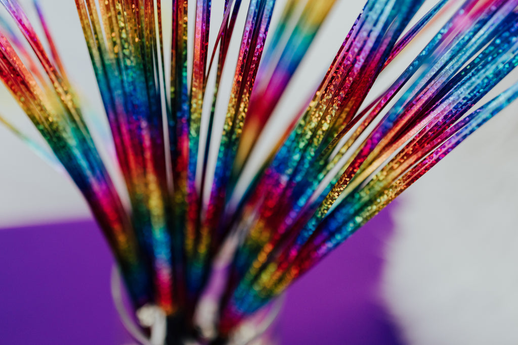Ribbon Feather Cat Teaser Wand