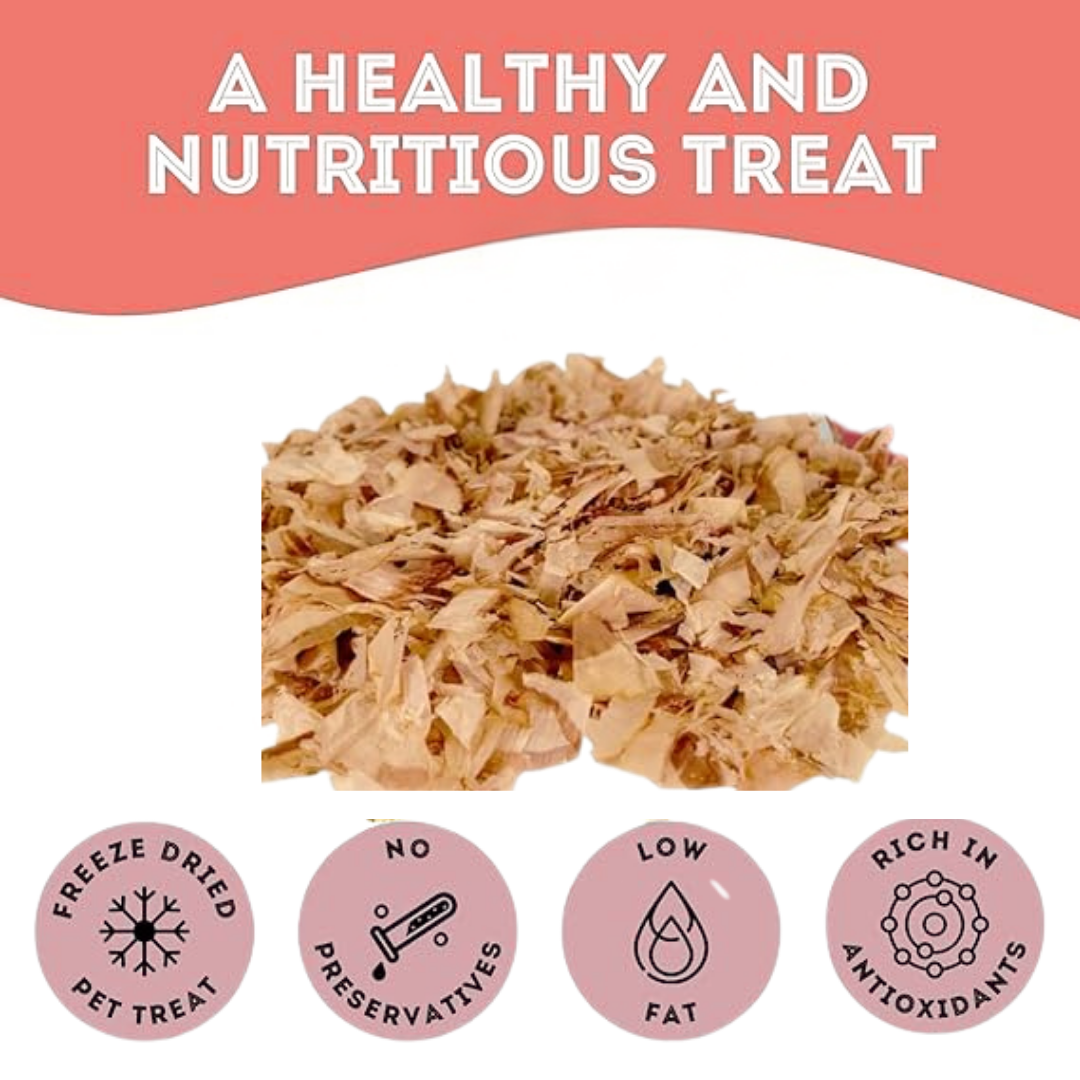 Tuna Flakes Freeze-Dried Pet Treats Omega-3