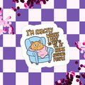 At Home with my Cat Sticker
