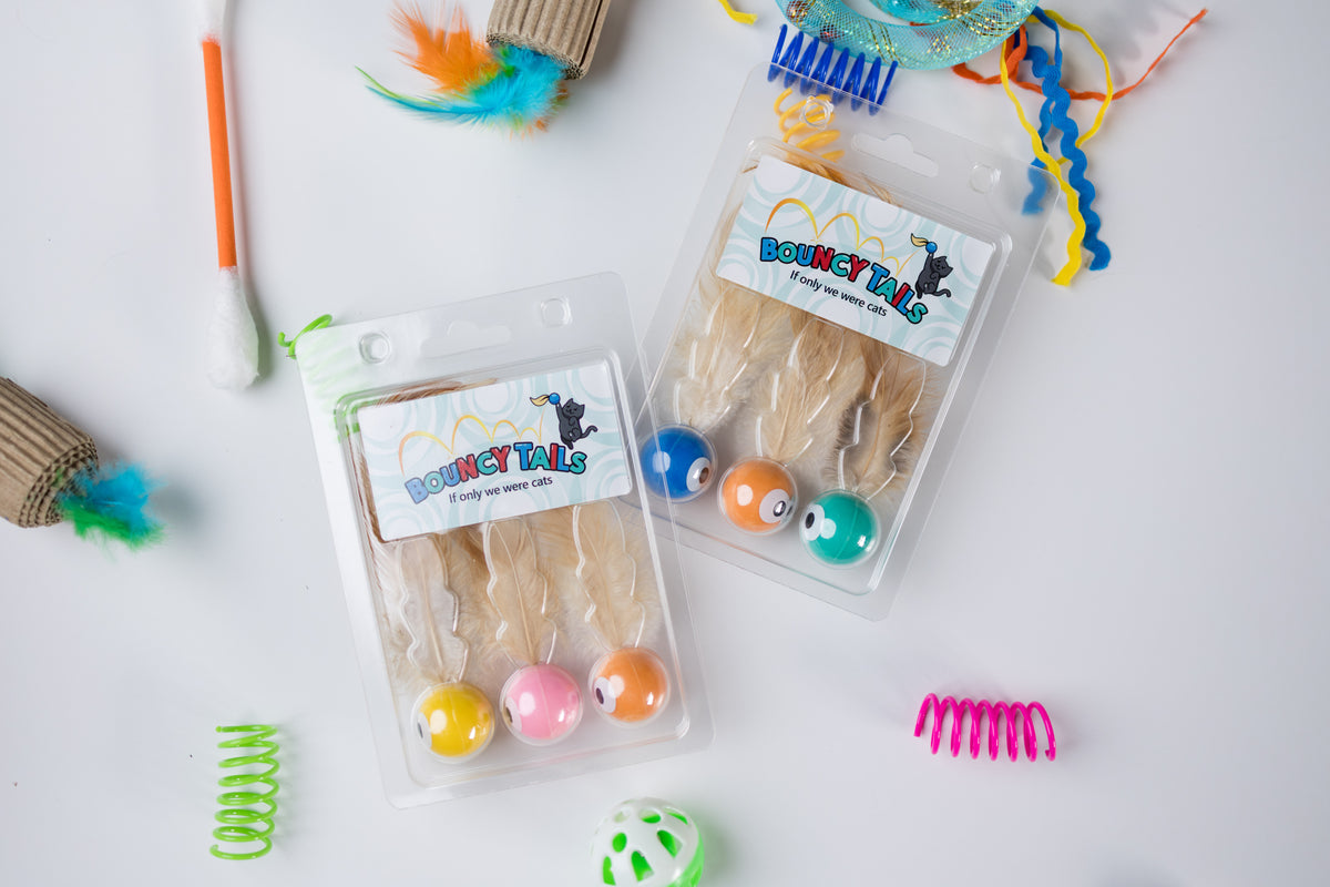 3-Pack Bouncy Tails