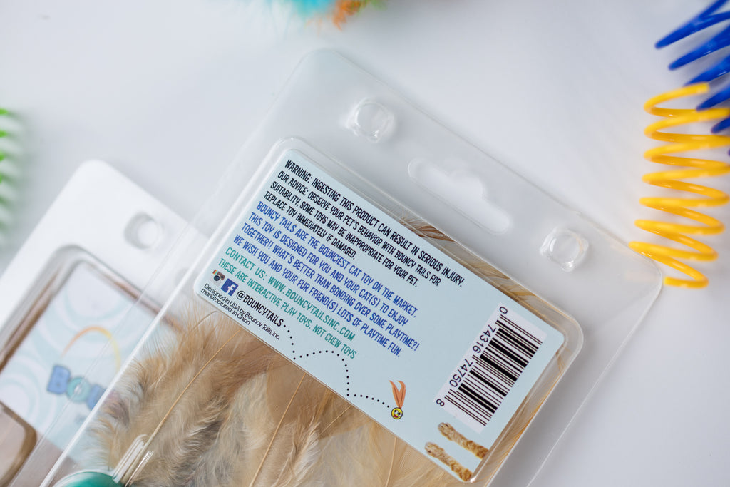 3-Pack Bouncy Tails