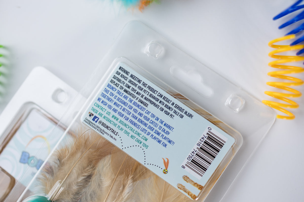 3-Pack Bouncy Tails