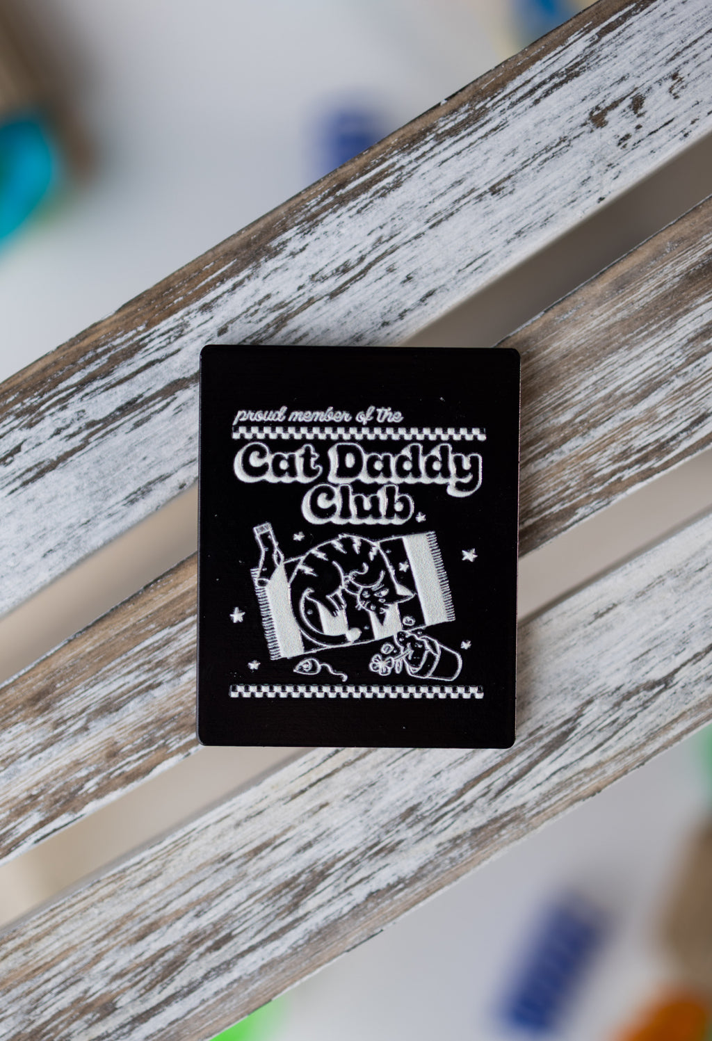 Cat Daddy Club Magnet