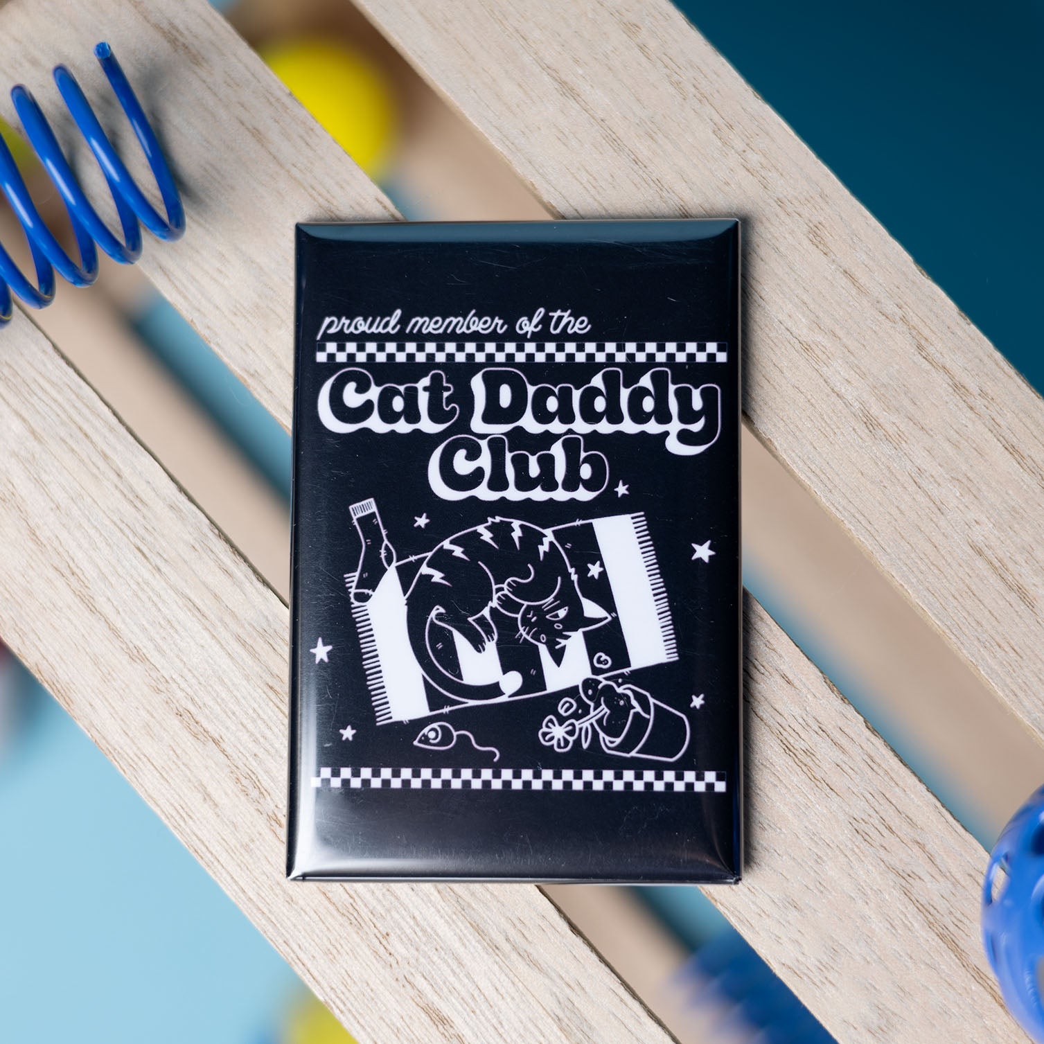 Cat Daddy Club Magnet