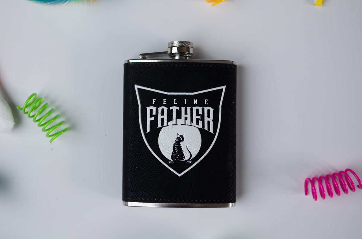 Feline Father Flask
