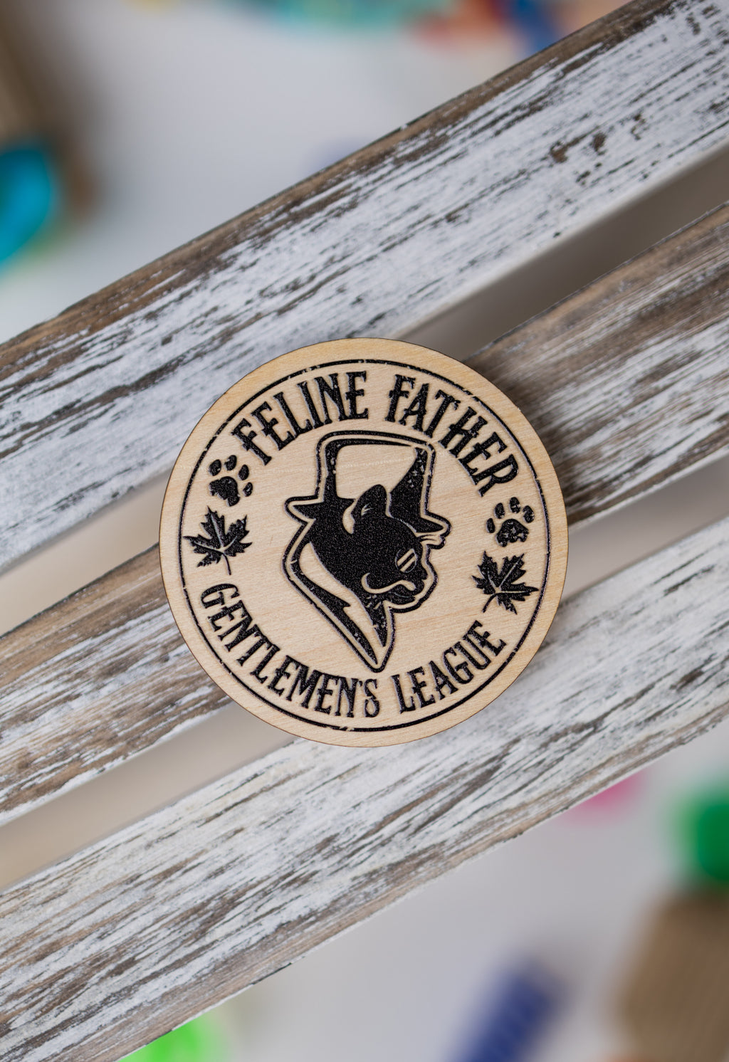 Feline Father Magnet
