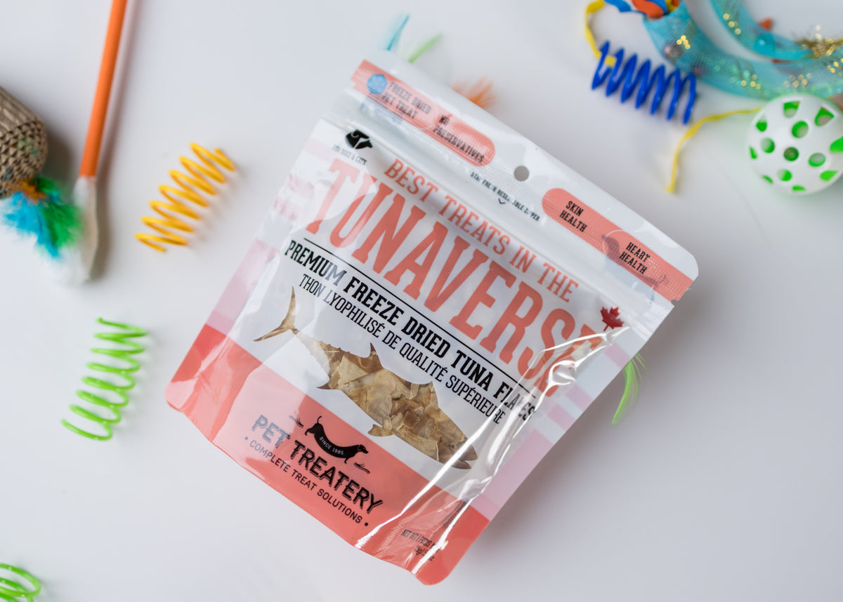Tuna Flakes Freeze-Dried Pet Treats Omega-3