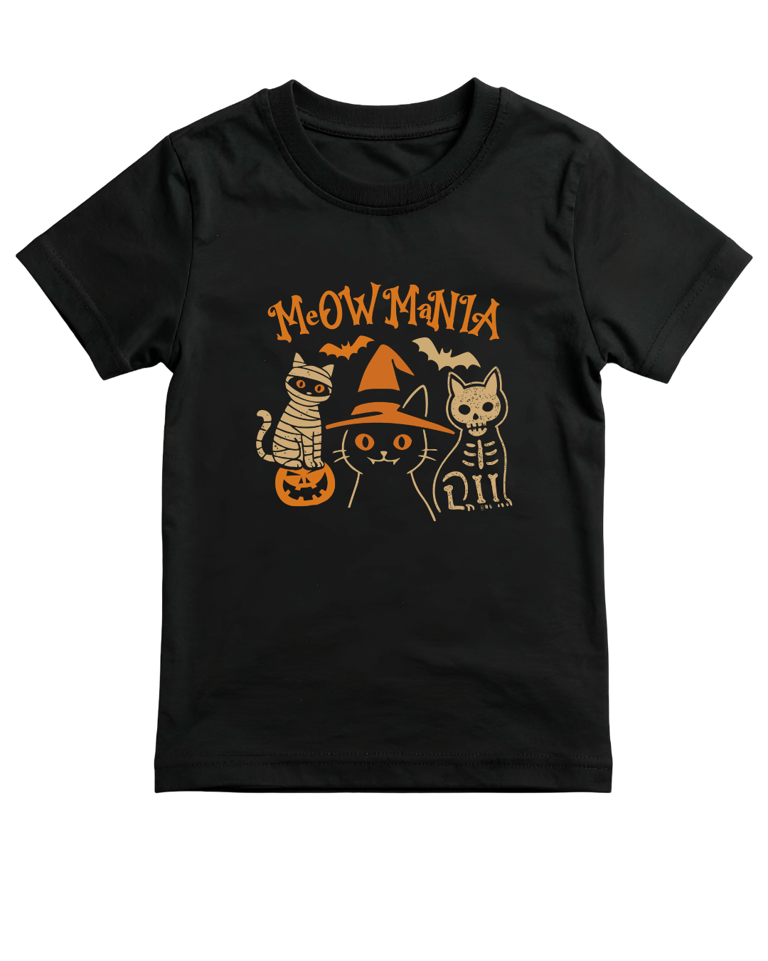 Meow Maniacs Halloween T-Shirt