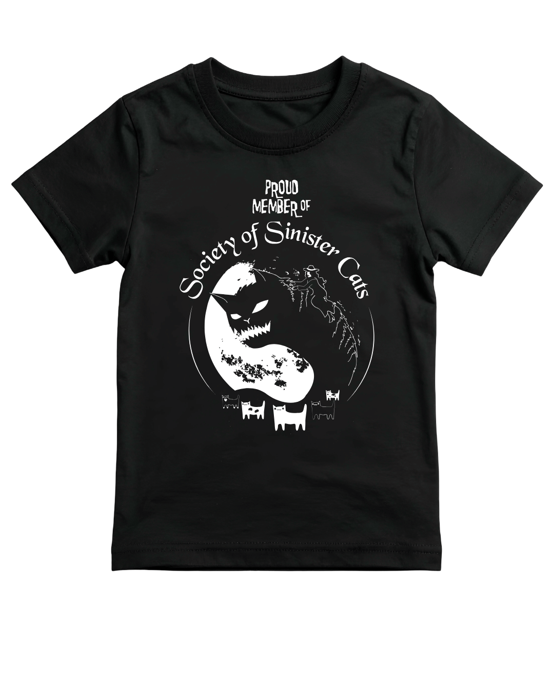 Society of Sinister Cats Halloween T-Shirt
